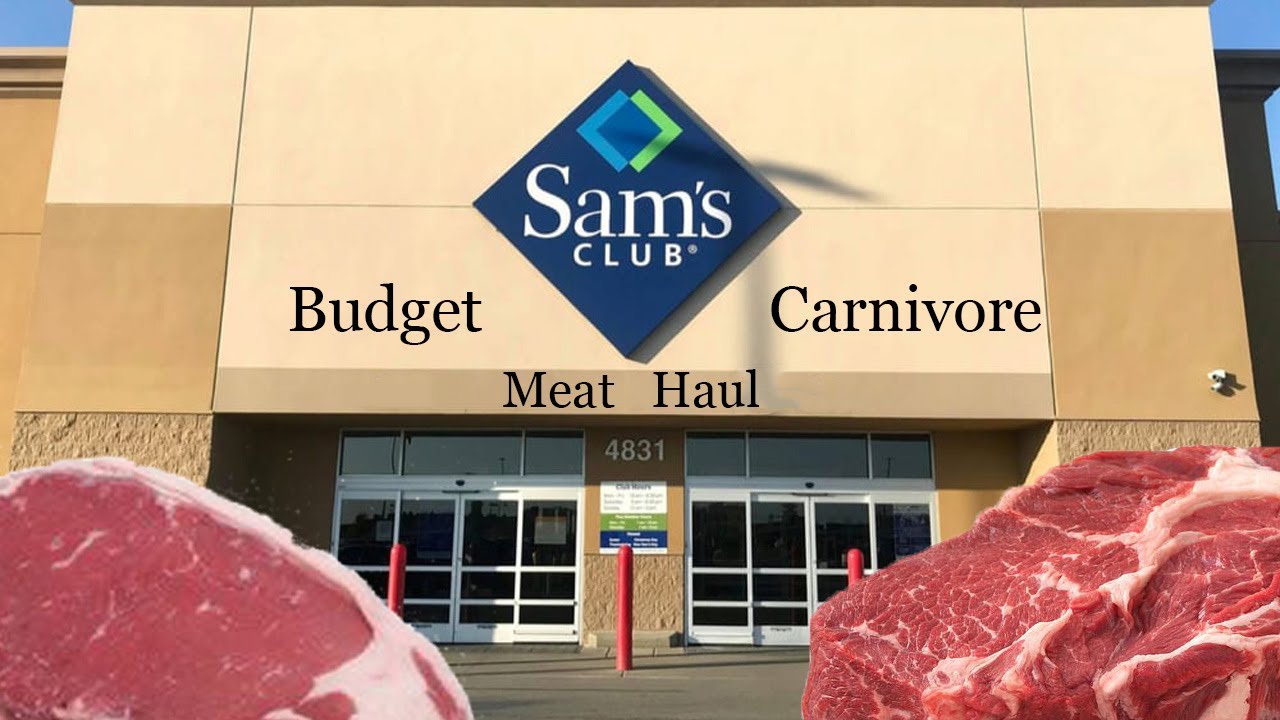 Sam's Club Budget Carnivore Meat Haul