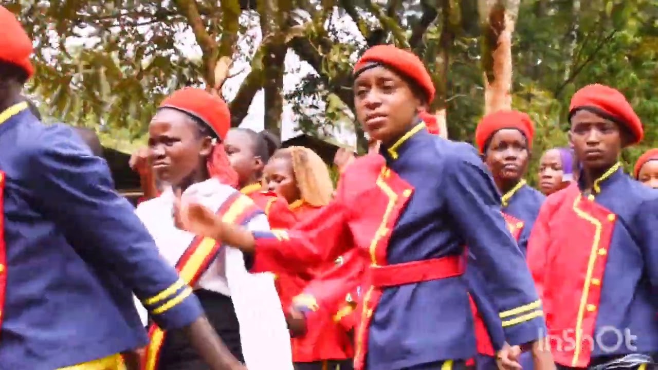 How archbishop ABC  Was Escorted  To The Hill primary grounds During ABC MUSIC FESTIVALS ELDORET