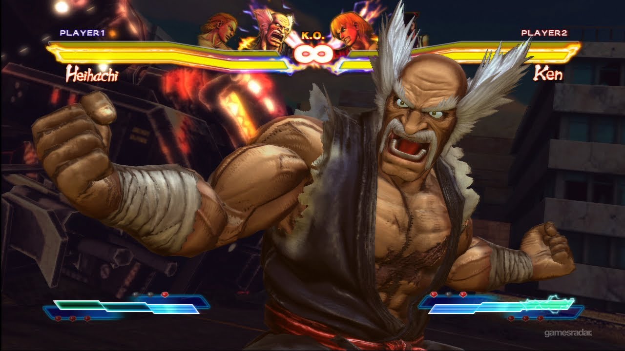 Heihachi Character Demo - Street Fighter X Tekken