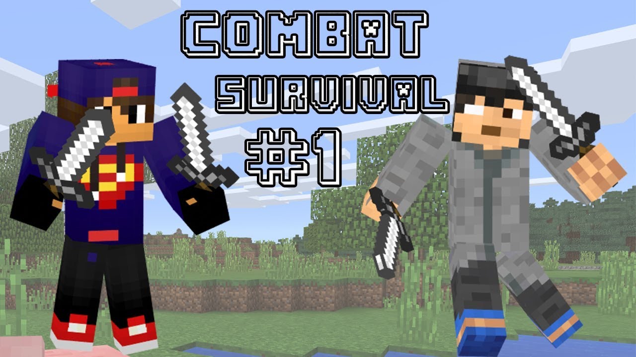 Minecraft : JCOPPY - ศึกพี่น้องประจันบาน (1) : Combat Survival