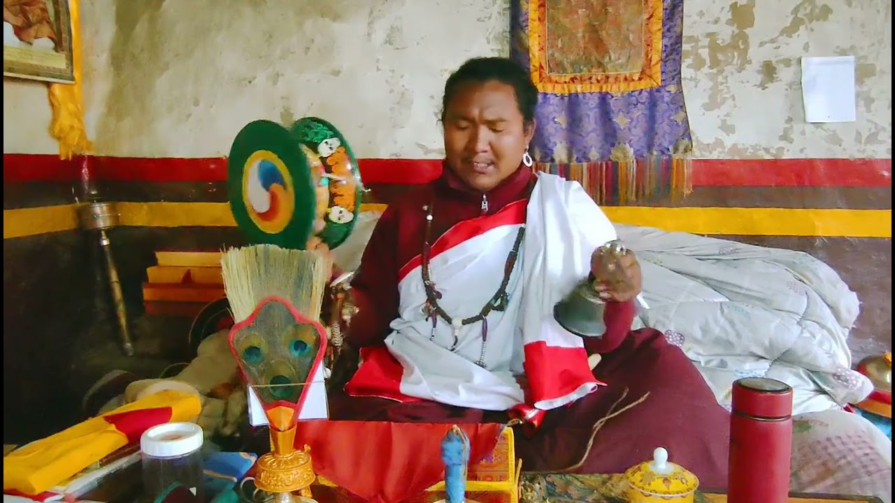 འགྱེད་བཞི་   Lama Dorjee Tsering #krodikali Chod #TromaNagmochod