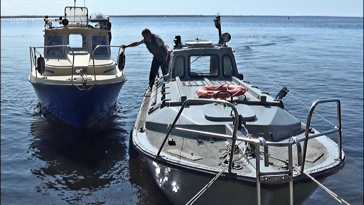 Поход острова Финского залива , катер Бычок , Campaign of the island of the Gulf of Finland, boat