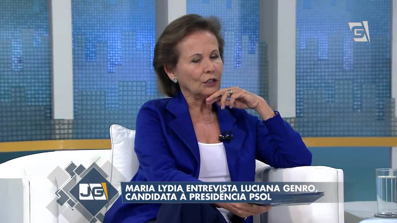 Jornal Gazeta entrevista Luciana Genro, candidata à Presidência PSOL