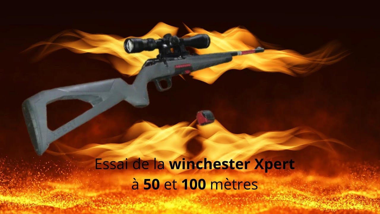 💥Winchester Xpert 22lr à 50 et 100 mètres💥🧿