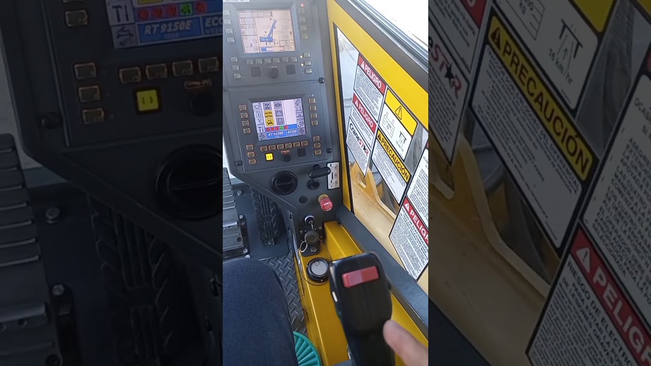 GRUA RT 9150 E método de bloqueo