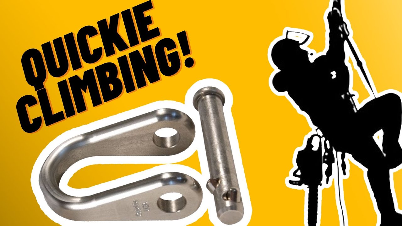 Tree Climbing With the Quickie, Climb Faster and Easier!