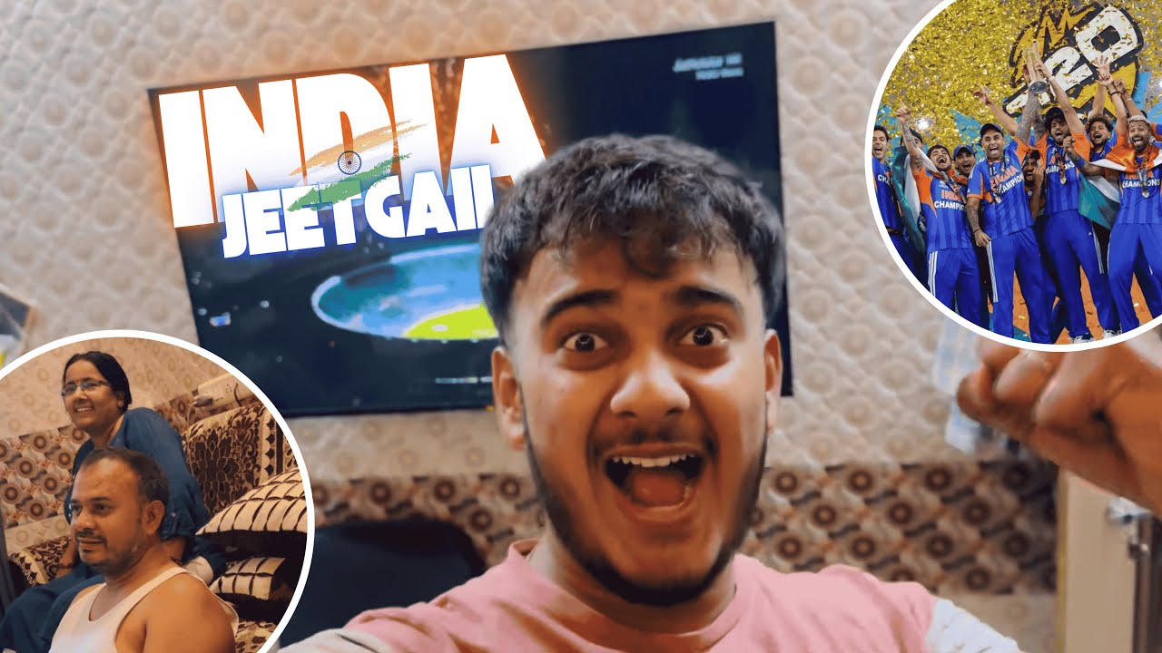 India 🇮🇳 T20 World Cup JeetGaiiii 🤩 | VLOG 52