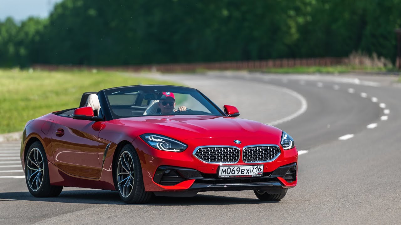 Red BMW Z4 [ Music Video 4K  ]