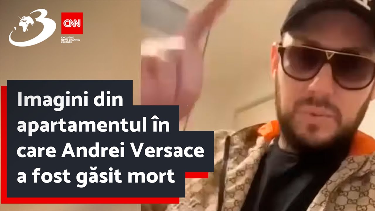 Imagini din apartamentul în care Andrei Versace a fost găsit mort