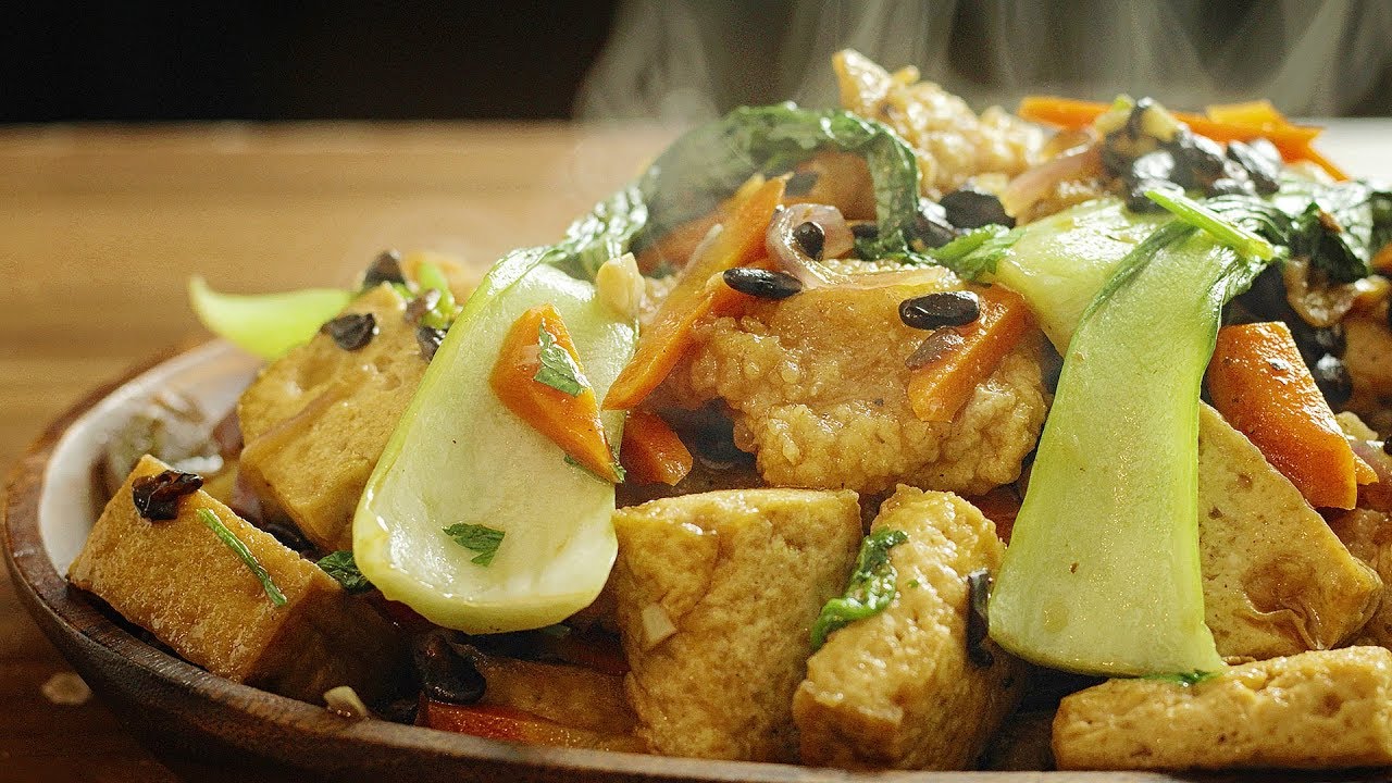 Littlechef's Fish and Tofu with Tausi (Salted Black Beans) 🎧
