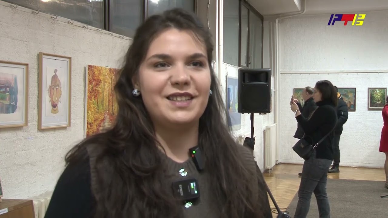 Otvorena izlozba slika "Letnji atelje 2025 " u GNU / RTV Vranje 13. 1. 2026./