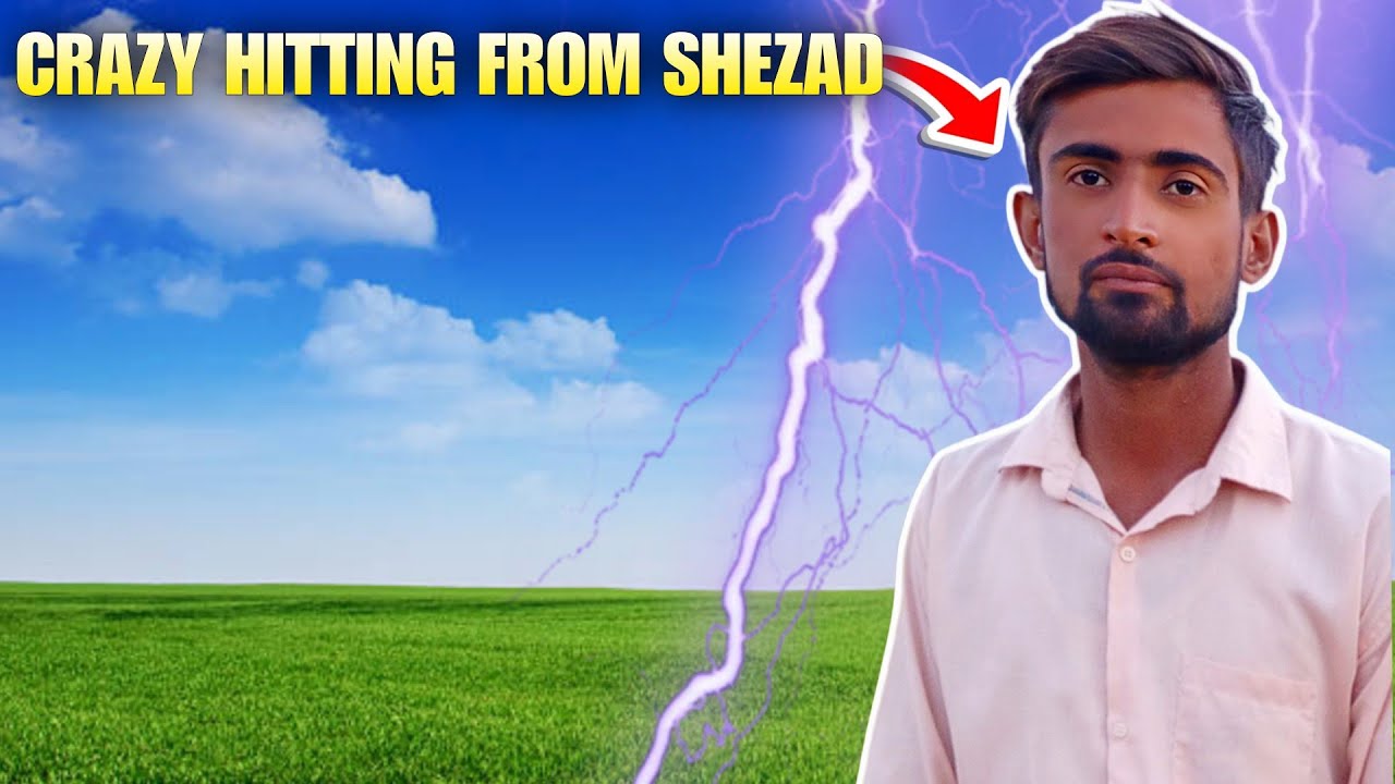 Shehzad  nai 5 overs Kai match Mai kri tagri batting🥵