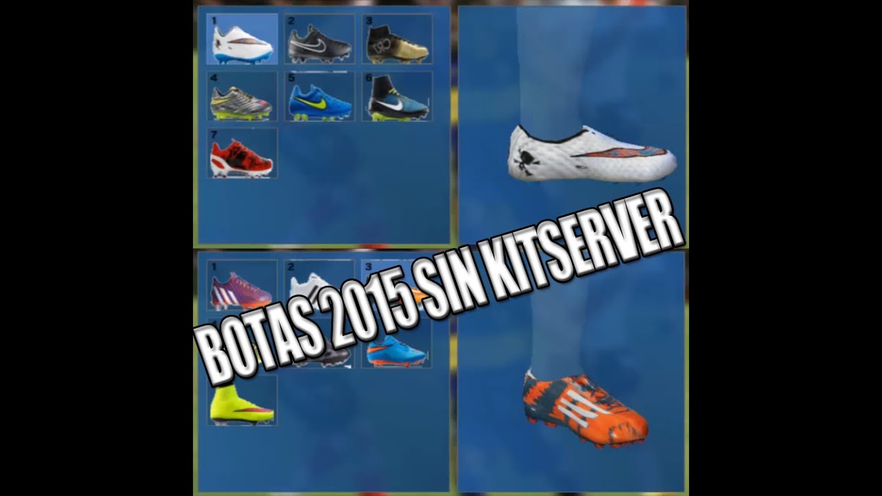 Botines 2015 Para Pes 6 Sin kitserver