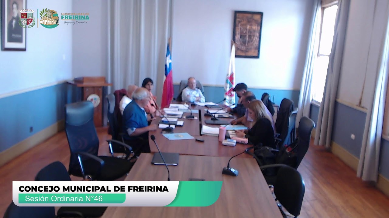 Sesión Ordinaria N°46 Concejo Municipal