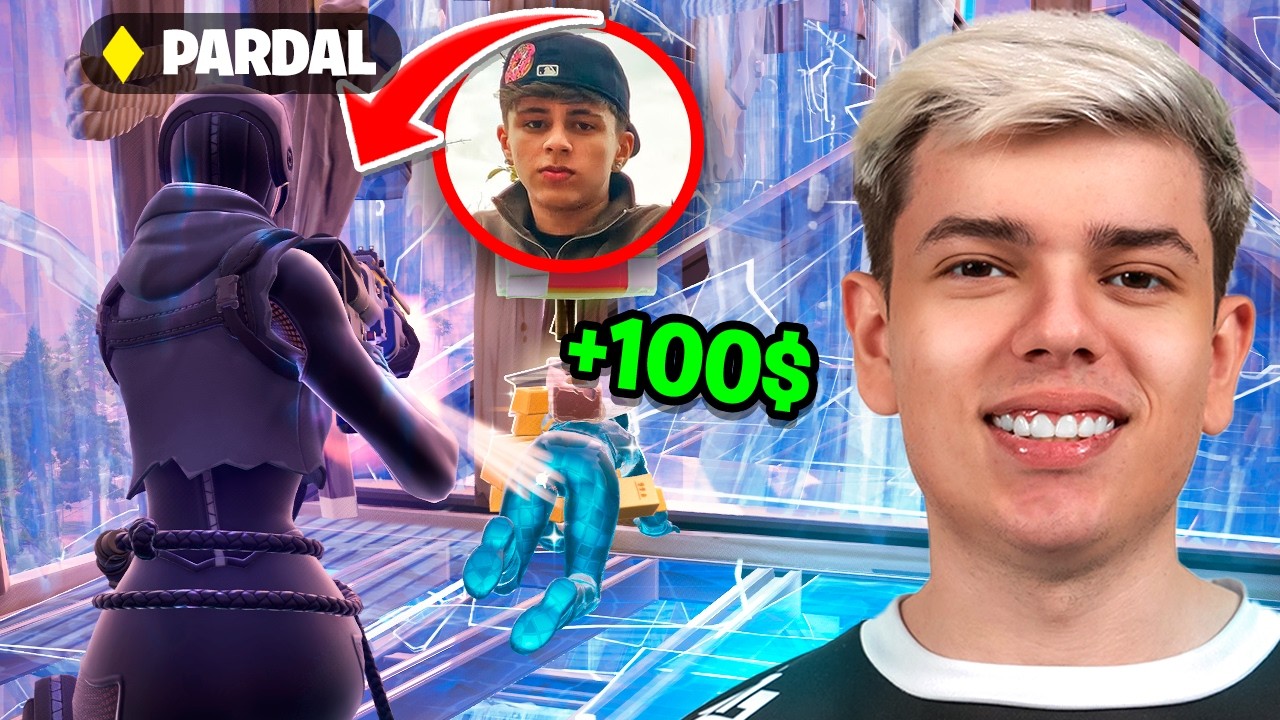 1 KILL = 100$ com o PLAYER MAIS RAPIDO do FORTNITE!