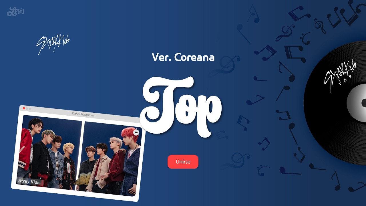 Stray Kids 'TOP' Ver. Coreana | Letra Fácil (Pronunciación)