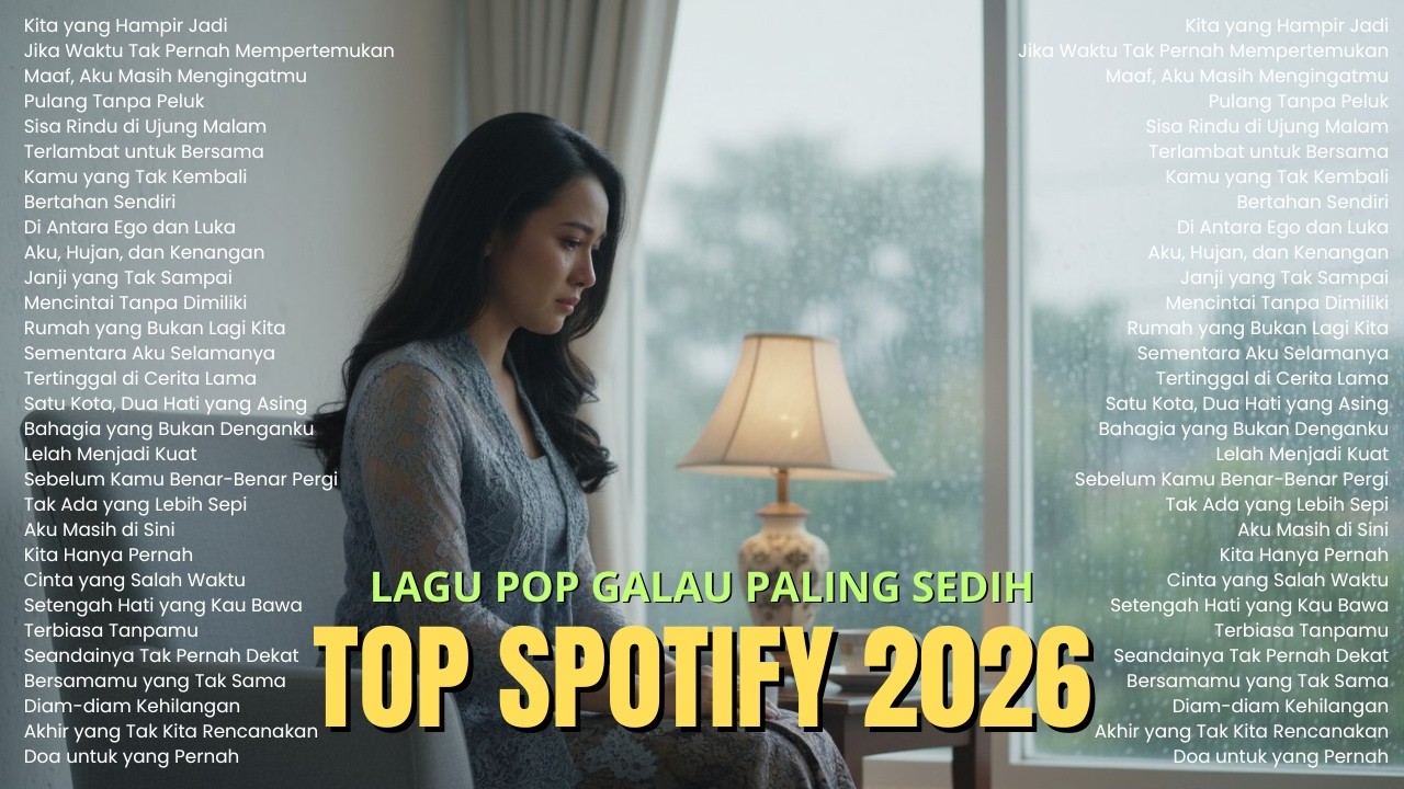 Kumpulan Lagu Pop Galau 💔Akustik 2026, Viral TikTok, liondra, Bernadya, Nadhif Basalamah, mahalini