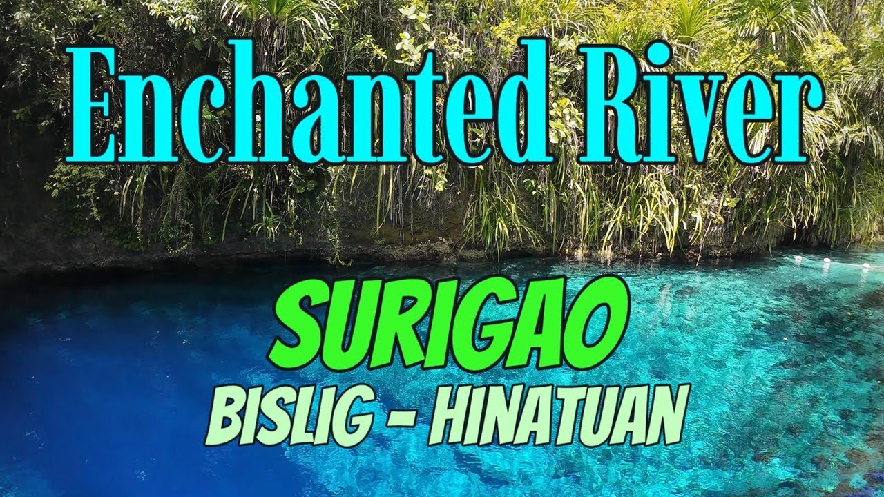 Filippinerna del 6, Enchanted River, Bislig, Hinatuan, Surigao