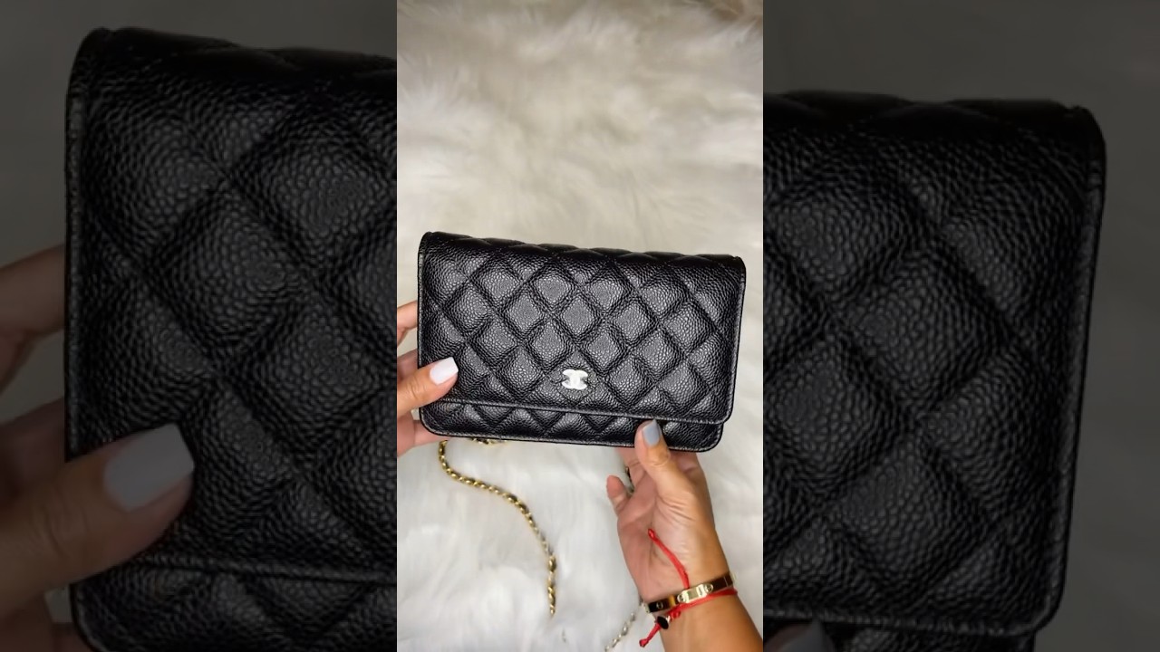 Chanel Wallet on Chain 🖤 How to keep it in good shape #chanelwoc  #chanelclassic