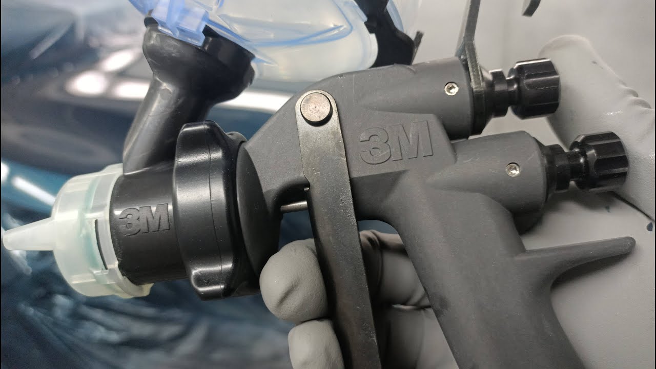 3M Performance Spray Gun: Clear Coat Stage