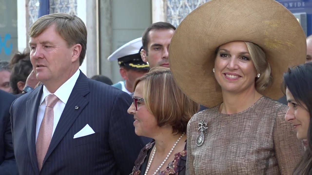 Willem-Alexander en Máxima op staatsbezoek in Portugal