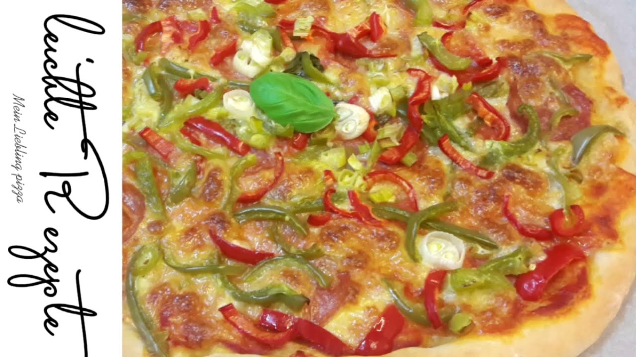 PIZZA  ❗ Jeder kann leckere Pizza zuhause Zubereiten 🍕