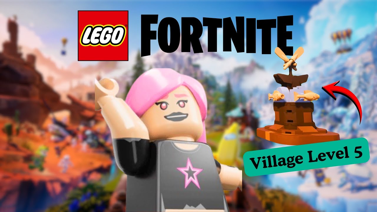 GIRLSNITE - LEGO Fortnite 🧱 EP 2 | Village Level 5?! This Is Getting Good…