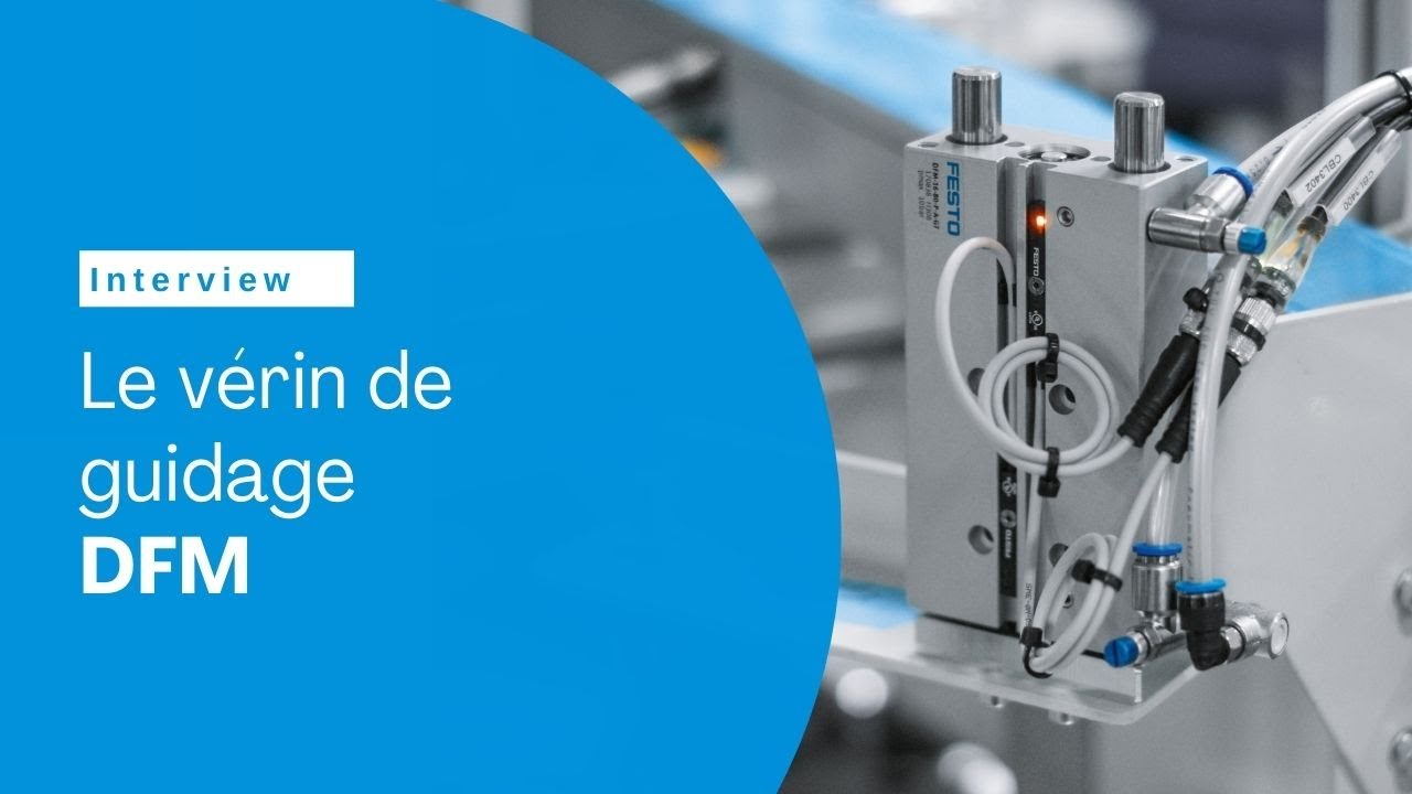 Le vérin de guidage DFM | Festo