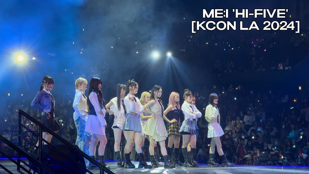 [4K] [KCON LA 2024] ME:I (ミーアイ) 'Hi-Five'