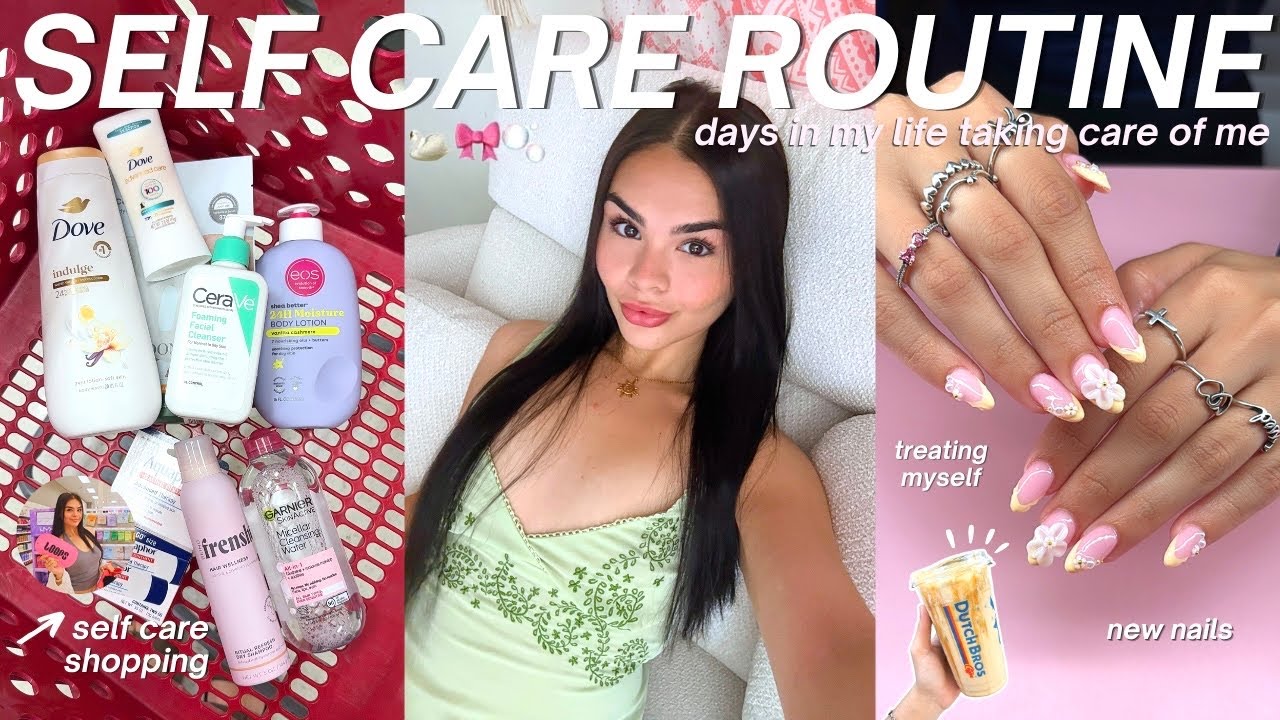 SELF CARE DAYS 🍵 Hygiene Shopping, Nail Appointment, Treating Myself & Maintenance Routine