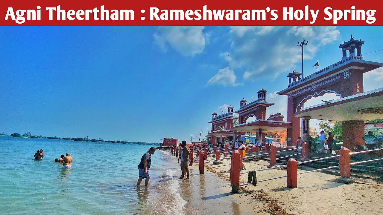agni theertham rameshwaram | ramanathaswamy temple | rameshwaram | rameshwaram beach | agni teertham