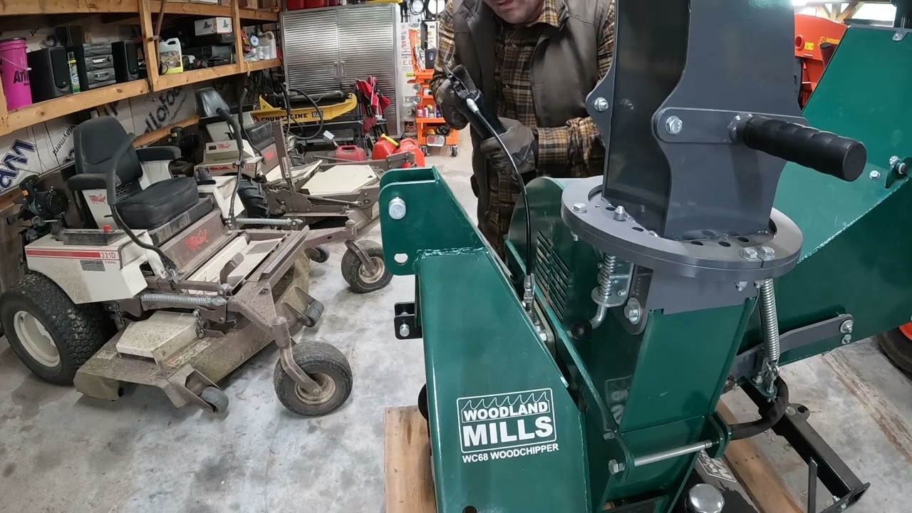 Ford 1920 Tractor and Prepping the WC68 PTO Wood Chipper