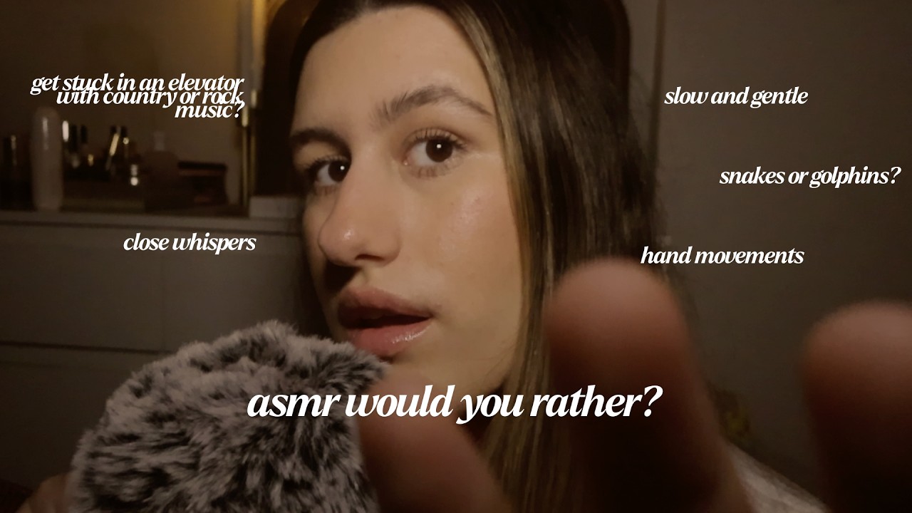 ASMR You Must Choose One l Close Whispers, Personal Attention to fall asleep fast 😴🫠