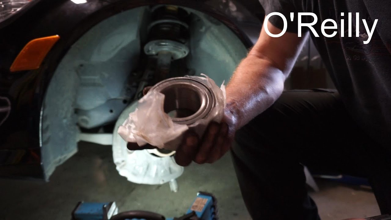 Mercedes C300 4Matic front wheel bearing replacement