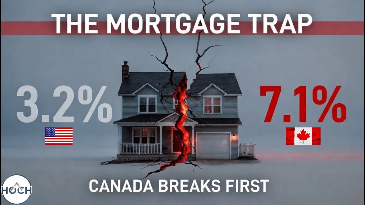 The Mortgage Trap: Why Americans Are Safe And Canada Are Not