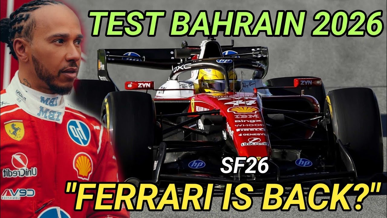 Ferrari & Hamilton Ready to Shock the 2026 Bahrain Test!