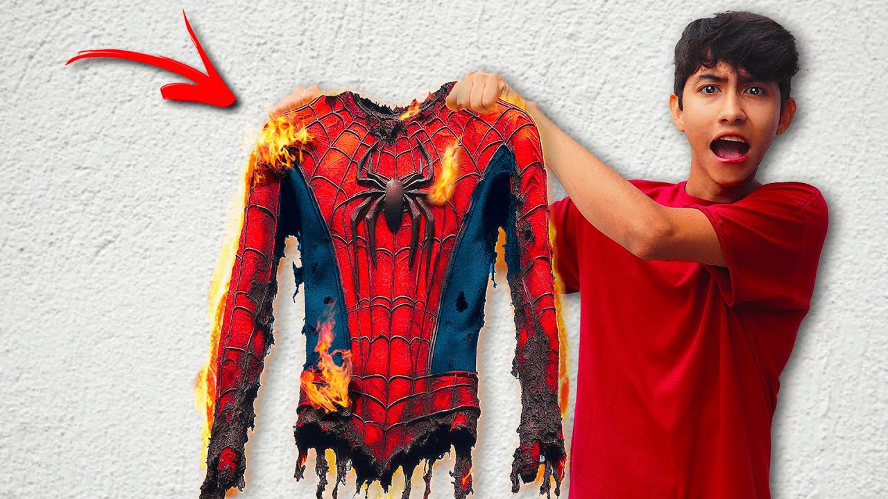 ¡MI HERMANO DESTROZ0 MI TRAJE DE SPIDERMAN! ;( - IVANSPIDEY