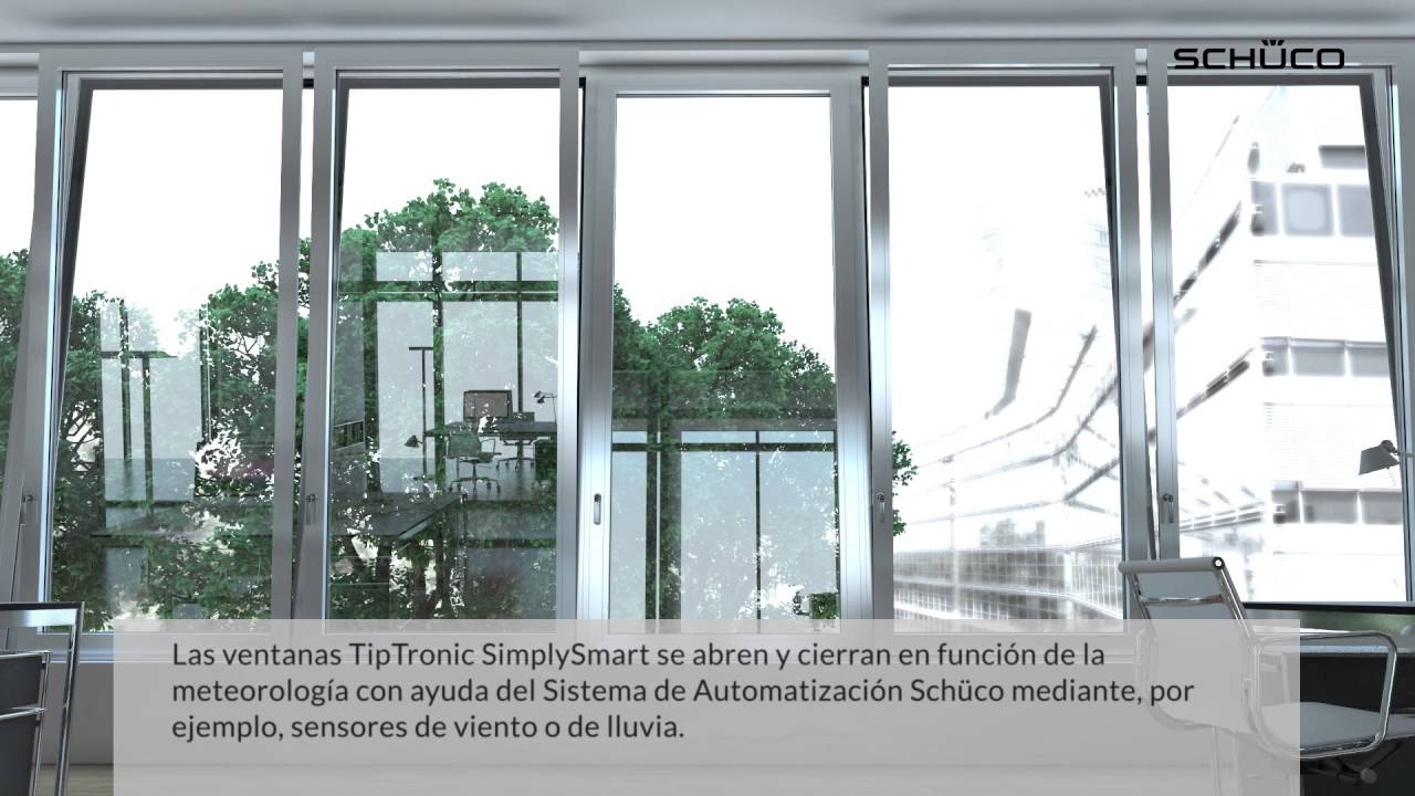 Herraje para ventanas de aluminio Sch&uuml;co TipTronic SimplySmart