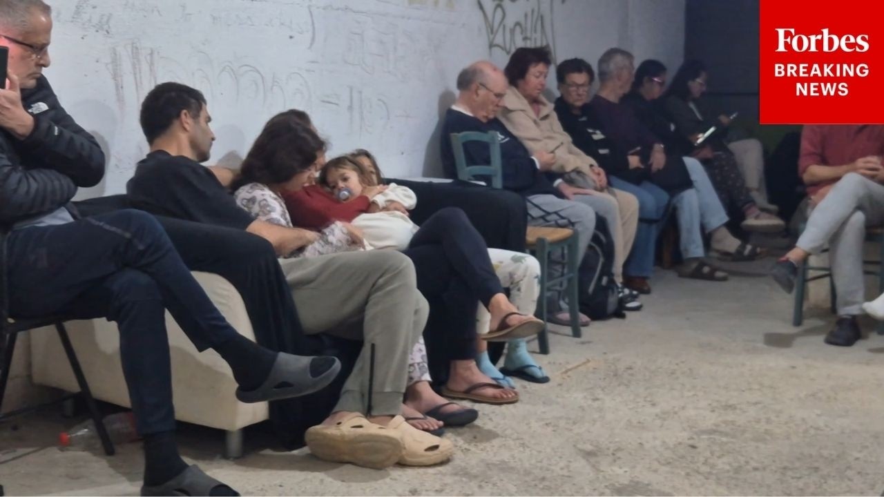 Residents Of Tel Aviv Displaced And Left To Seek Refuge In Shelters After Airstrikes Batter City