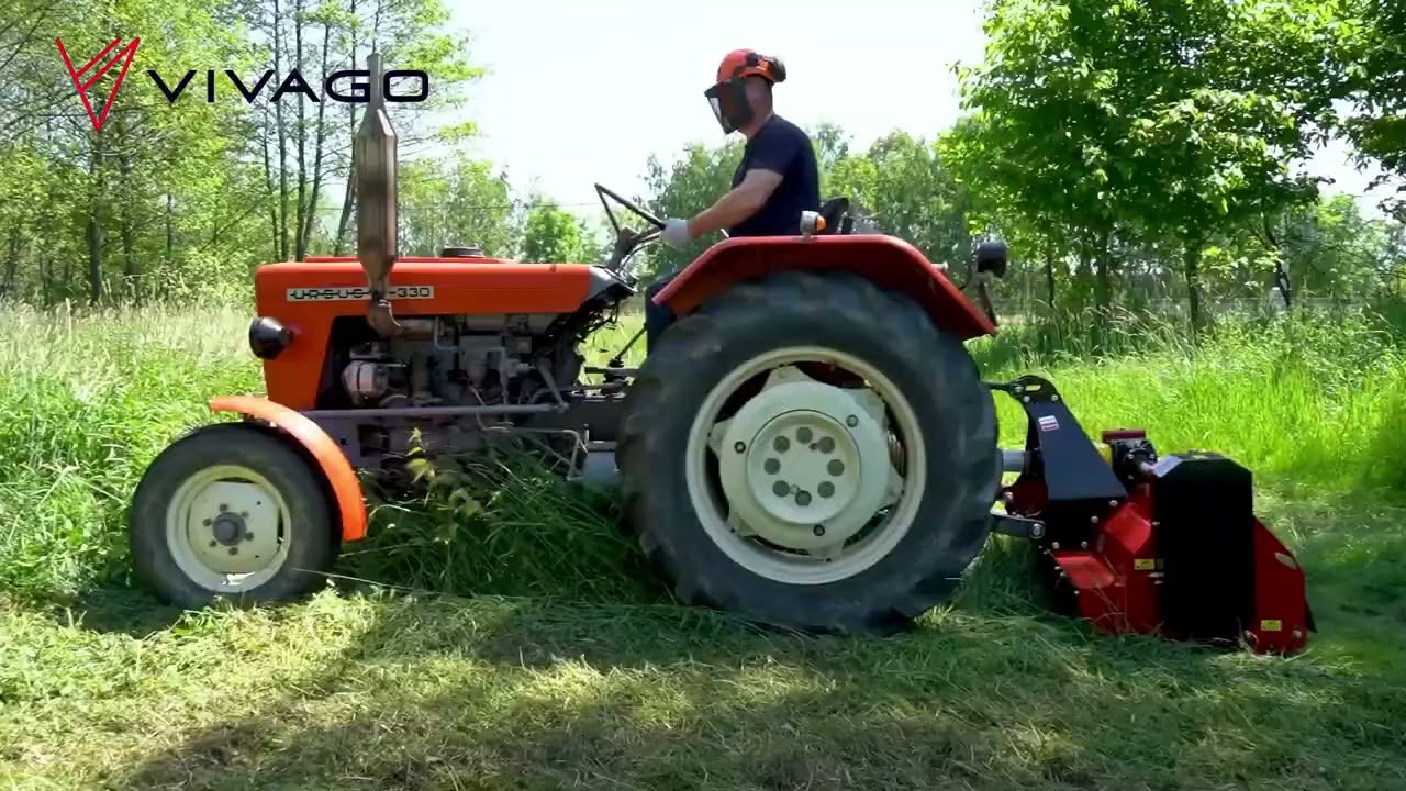 Szárzúzó - mulcsozó oldalkitolás nélkül – REMET FMS-160