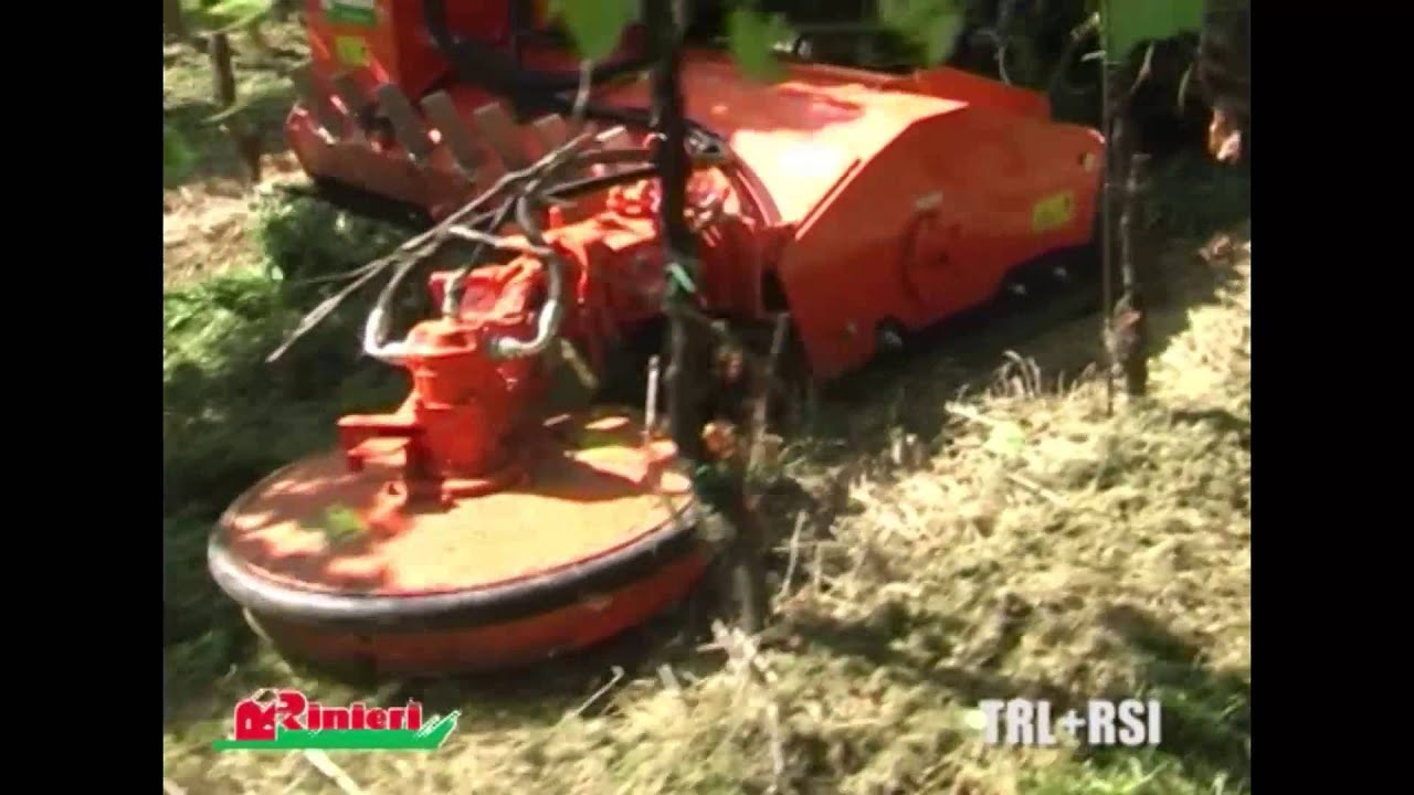 Shredding mower Trinciatutto con ruota rasaerba TRL+RSI