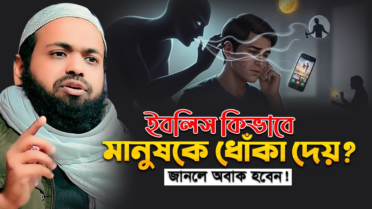 ইবলিস কিভাবে মানুষকে ধোঁকা দেয়? জানলে অবাক হবেন! Mufti Arif Bin Habib মুফতি আরিফ বিন হাবিব এর ওয়াজ