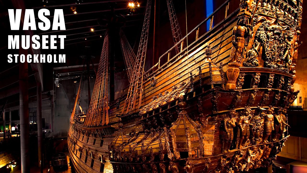 Морской музей VASA Стокгольм Швеция, военный корабль 1628