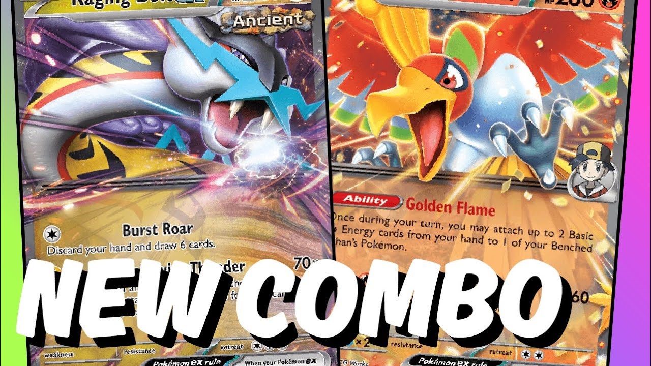 There's A New Combo To Play Raging Bolt! - Pokémon TCG Live - Raging Bolt ex w. Ethan's Ho-Oh ex