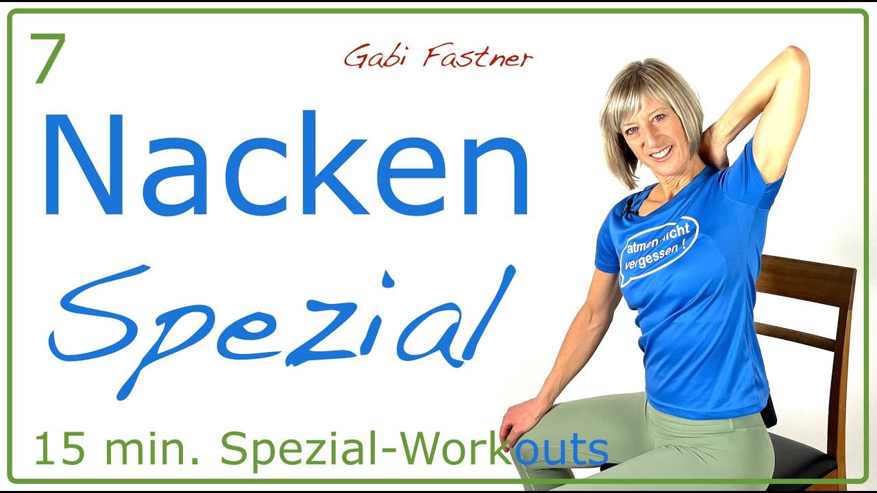 7♦️15 min. Nacken Spezial | ohne Geräte, im Sitzen