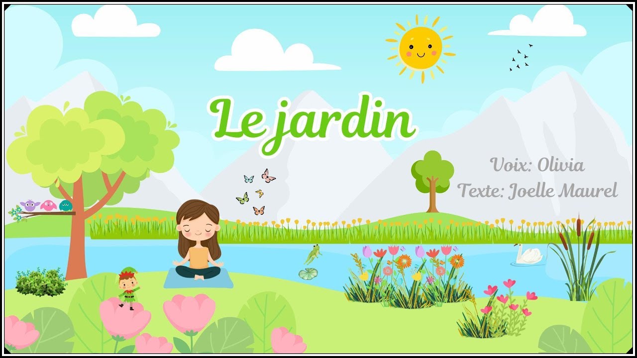 🌸 Méditation guidée pour enfants et parents - Le jardin