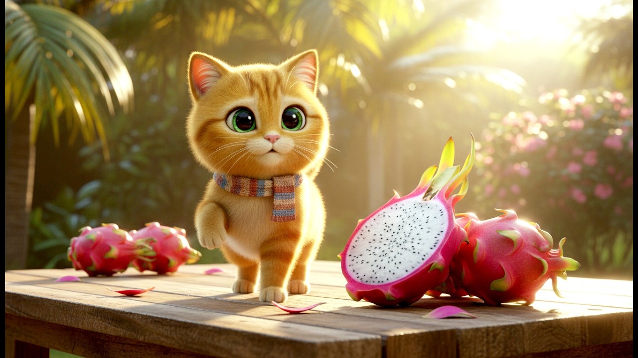 Ginger Kitten Dragon Fruit Miracle: A Heartwarming Saga Cat Tale