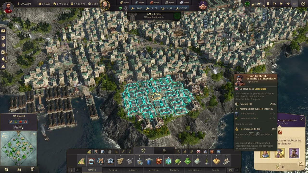 Anno 1800 - Tuto FR - Optimisation - Île autonome