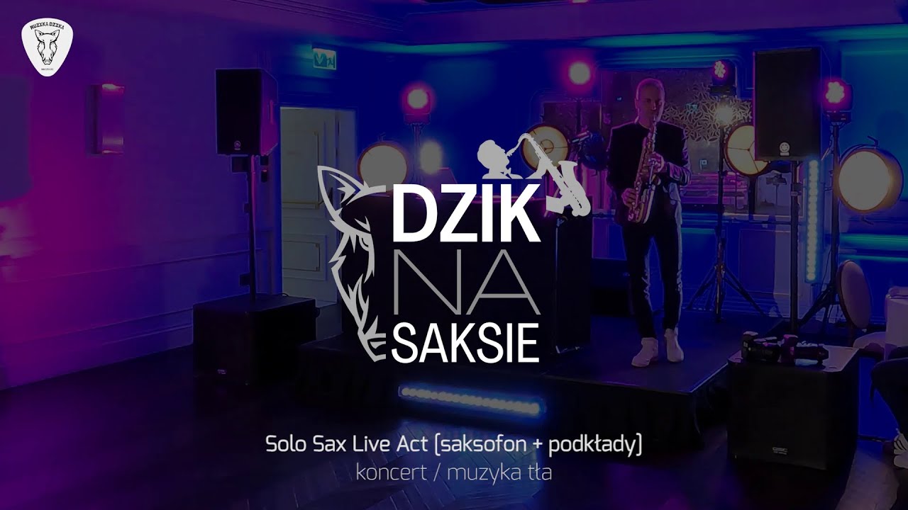 DZIK na Saksie | Sax Live Act | Koncert solo na saksofonie [Promo 2023]
