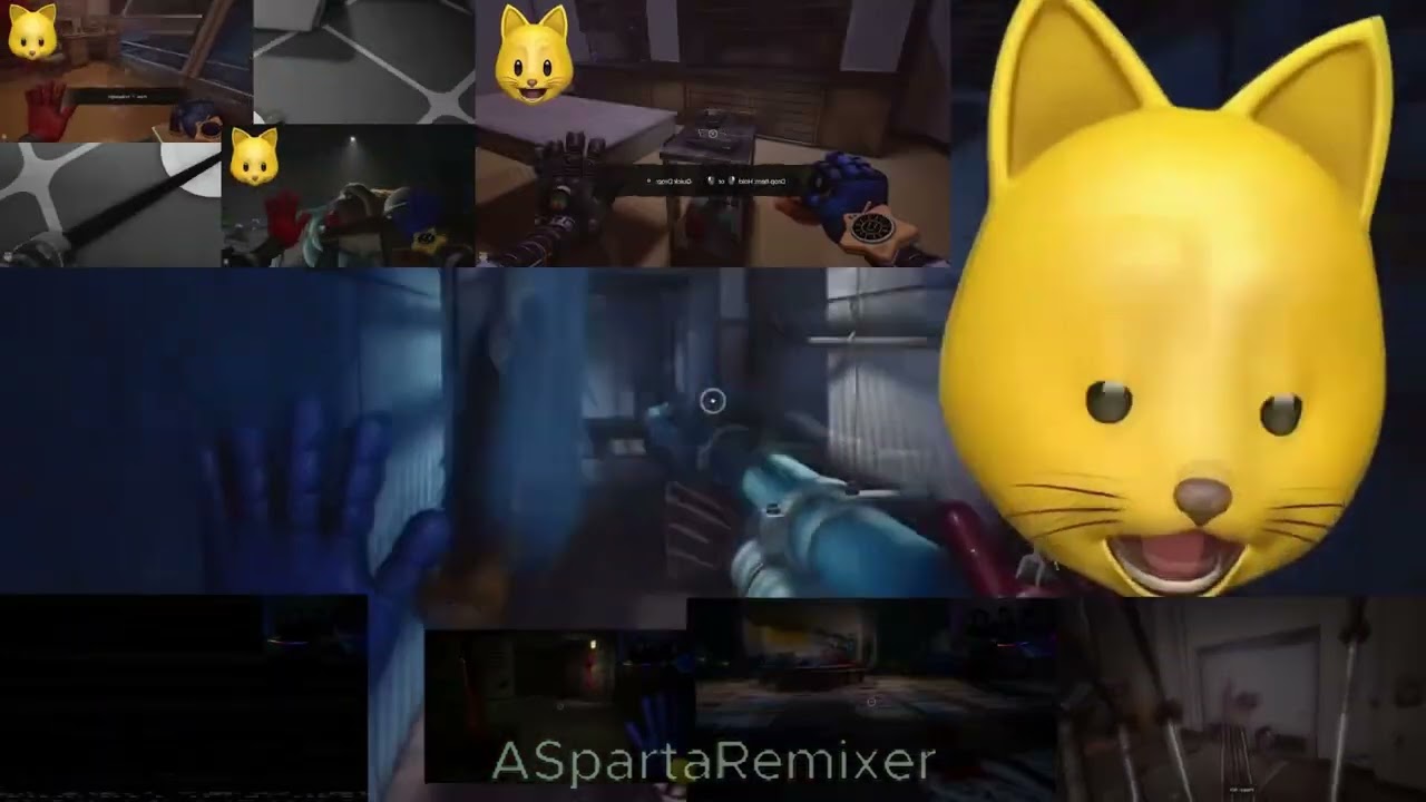 Poppy Playtime 5 Jumpscares FT. Thinknoodles has a Sparta Blue Remix!